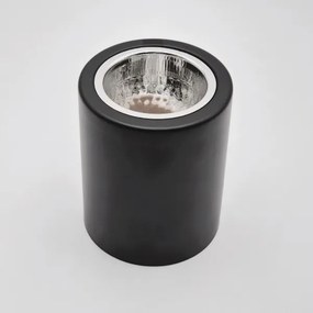 Faretto LED TACO 1xE27/15W/230V nero