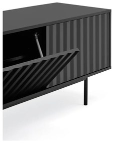 Tavolo TV nero 180x52 cm Sierra - Teulat