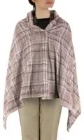 Plaid scialle tartan beige Flannel