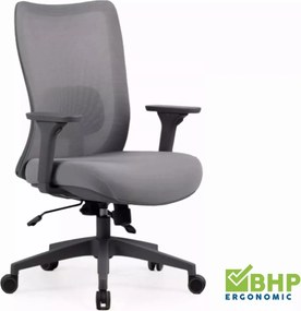 Sedia da ufficio Q-724 grigia – 62x49x105 cm