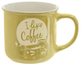 Tazza mug gialla I Love Coffee