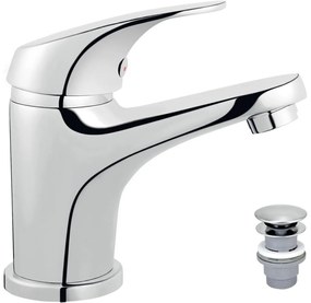 FERRO - Miscelatore per lavabo + scarico ONE cromo lucido
