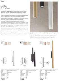 Redo 01-4058 - Lampada da parete dimmerabile a LED NIKOS LED/10W/230V CRI 90 dorata