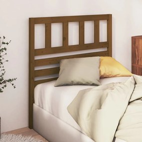 Testiera Per Letto Ambra 96x4x100 Cm İn Legno Di Pino /