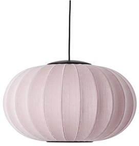 Made By Hand - Knit-Wit 57 Oval LED Lampada a Sospensione Light Rosa Made By Hand