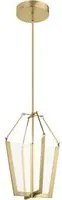 Lampadario Industrial Nordico Calters Alluminio Oro Champagne Led 49W 3000K