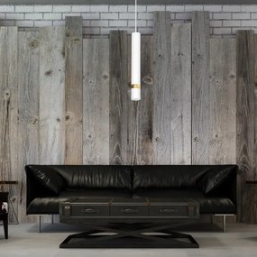 Lampadario a cavo JOKER 1xGU10/25W/230V bianco/oro