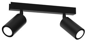 Luce Spot HUDSON 2xGU10/8W/230V nero