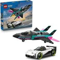 Jet contro auto sportiva Lego City