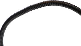 Lampada da terra intelligente nera con oro incl. Wifi A60 ed E14 - Retro