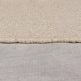 Tappeto in cotone beige 160x230 cm Tessa Diamond - Flair Rugs