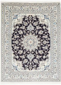 Nain Tappeto persiano 200 x 150 Blu (Iran) Annodato A Mano