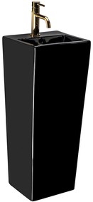 Lavabo monolitico Rea Kamila Black