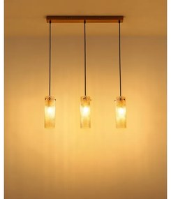 Globo 15775-3H - Lampadario a sospensione con filo KAROLO 3xE14/40W/230V