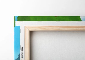 Quadro su tela – Tre porcellini