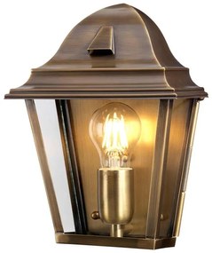 Applique classico chic da esterno ST-JAMES-BRASS ottone IP44 1X E27 ELSTEAD