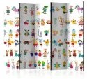 Paravento Cartoon Pets II [divisori da interno]