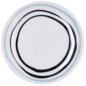 Piatto da pranzo Bidasoa Zigzag Multicolore Ceramica 26,5 cm