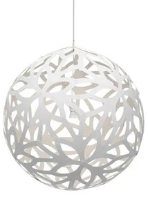 Floral Lampada a Sospensione Ø100 Bianco 2 Lati - David Trubridge