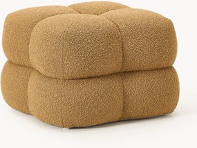Pouf imbottito in bouclé Ellie