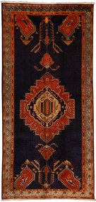 Kurdi Tappeto persiano 150 x 340 Rosso (Iran) Annodato A Mano