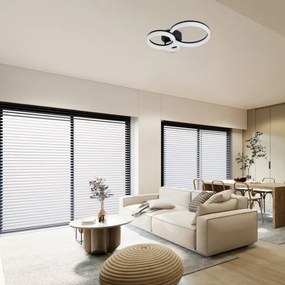 Rabalux 71385 - Plafoniera LED AMILIA LED/24W/230V 3000/4000/6500K nero