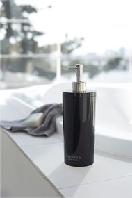 Dispenser per sapone nero in plastica 500 ml Round – YAMAZAKI