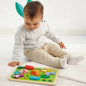 Puzzle a incastro 3D - Giardino