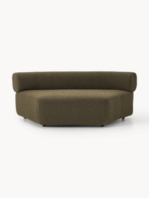 Modulo angolare curvo in bouclé Anton