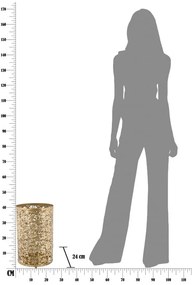 Portaombrelli in ferro Stick , ⌀ 24 cm Glam - Mauro Ferretti