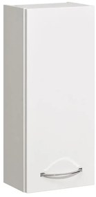 Pensile bagno Solitaire acero in truciolare PELIPAL, 1 anta apertura da destra P 22 x L 30 x H 70 cm