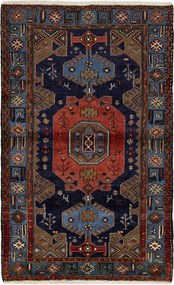 Shiraz Tappeto 210x130 (Iran) Annodato A Mano