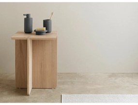 Portasaponetta grigio in poliresina Kua – Blomus