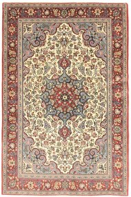 Ghom Tappeto persiano 140x220 Beige (Iran) Annodato A Mano