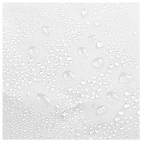 Tenda da doccia bianca , 200 x 180 cm PEVA Liner - iDesign