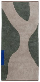 Passatoia in cotone lavabile verde scuro 70x150 cm Figura - Mette Ditmer Denmark