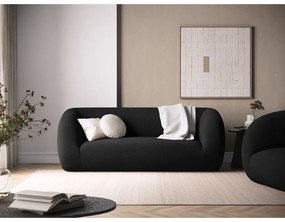 Divano bouclé grigio scuro 210 cm Essen - Cosmopolitan Design
