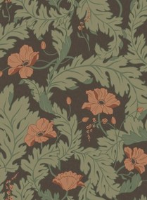Sandberg Tapete Charlotta - Brown