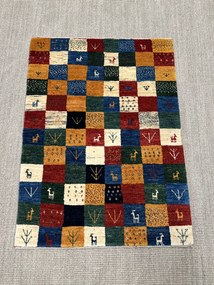 Gabbeh Tappeto persiano 80 x 110 (Iran) Annodato A Mano