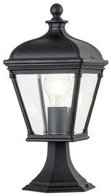 Lampione da giardino, BAYVIEW-3M-BK H 39 cm, nero, IP44 ELSTEAD