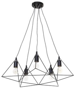 Lampada a sospensione TREKANT 5xE27/60W