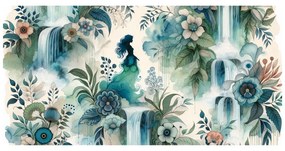 Quadro su tela – Ragazza misteriosa nel bosco