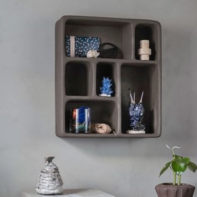 Scaffale a castello grigio scuro in pietra Art Studio - Mette Ditmer Denmark