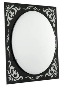 EGLO 89262 - Plafoniera/Applique SCALEA 1xE27/60W nero / bianco