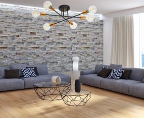 Lampadario VEKEN 6B BLACK