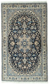 Nain Tappeto persiano 200x120 Blu (Iran) Annodato A Mano