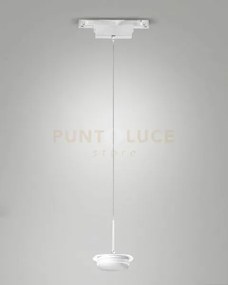 Kit sospensione per binario 48v 14w cct 2700/3000/4000k 1510lm bian...