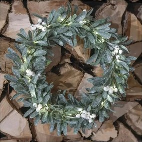 Ghirlanda natalizia con 25 LED, 3xAA, Ø 35 cm