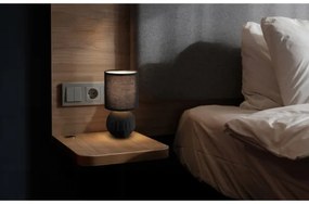 Globo 21730S - Lampada da tavolo SYLAS 1xE14/40W/230V nero