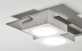 Milet lampada da soffitto 2 luci ral 7039